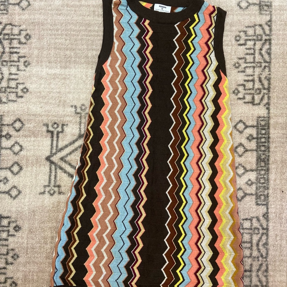 Missoni For Target Y2K Colored Zigzag Tunic Shirt Jacket Fair